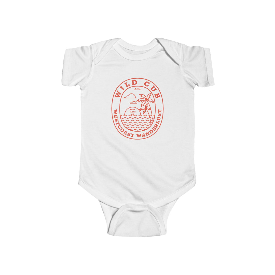 Wild Cub - Paradise - Infant Fine Jersey Bodysuit