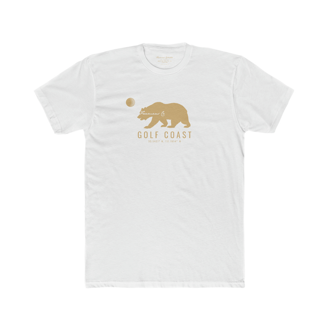Men's - Golf Coast - White Crew Tee