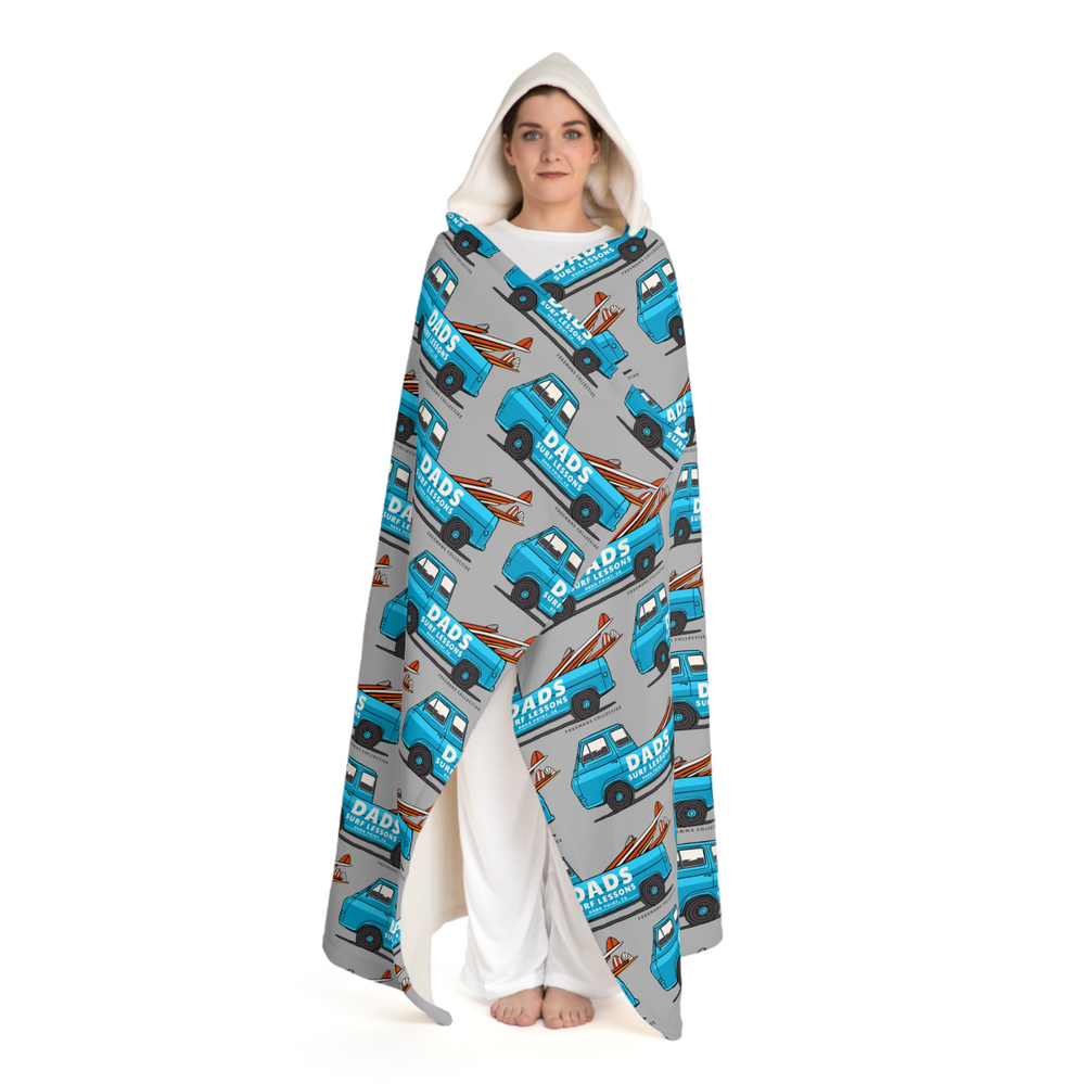 The Surf Van - Dad Hoodie Fleece Blanket
