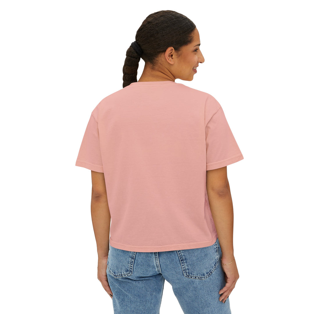 Panamama - Sunshine - Peach Boxy Tee