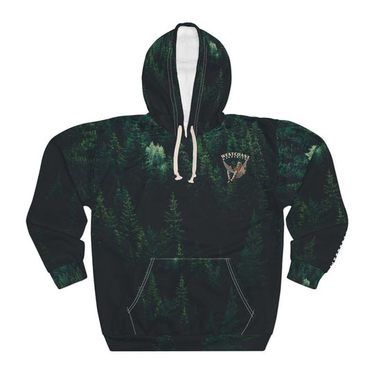 Freemans - Bigfoot Wanderlust Pullover Hoodie - Forest Greens