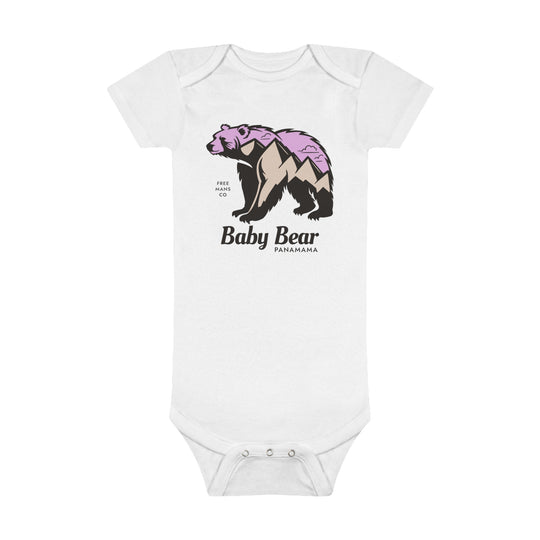 Panamama - Baby Bear - Organic Baby Onesie