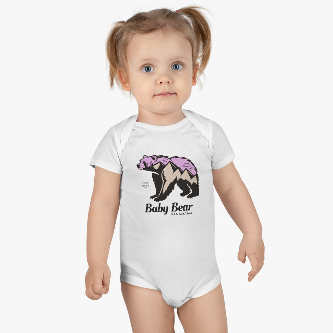 Panamama - Baby Bear - Organic Baby Onesie