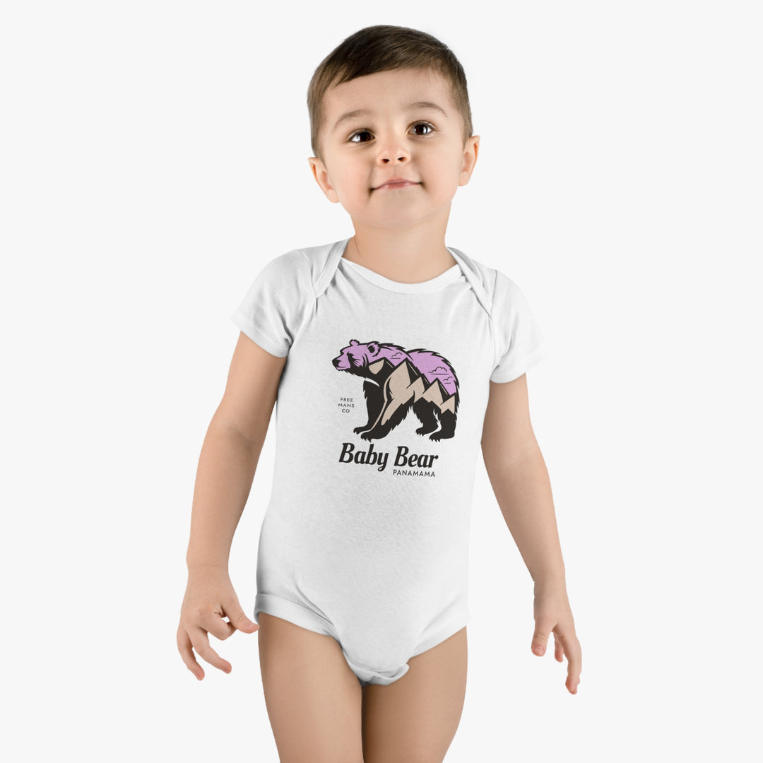 Panamama - Baby Bear - Organic Baby Onesie