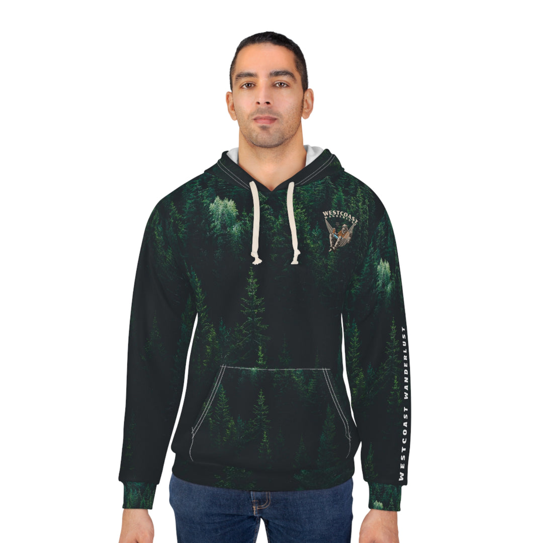 Freemans - Bigfoot Wanderlust Pullover Hoodie - Forest Greens