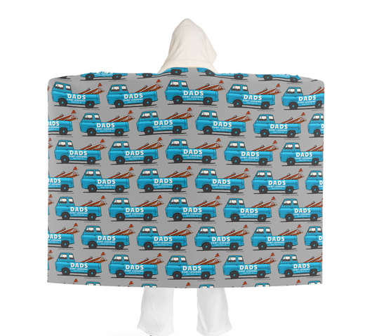 The Surf Van - Dad Hoodie Fleece Blanket