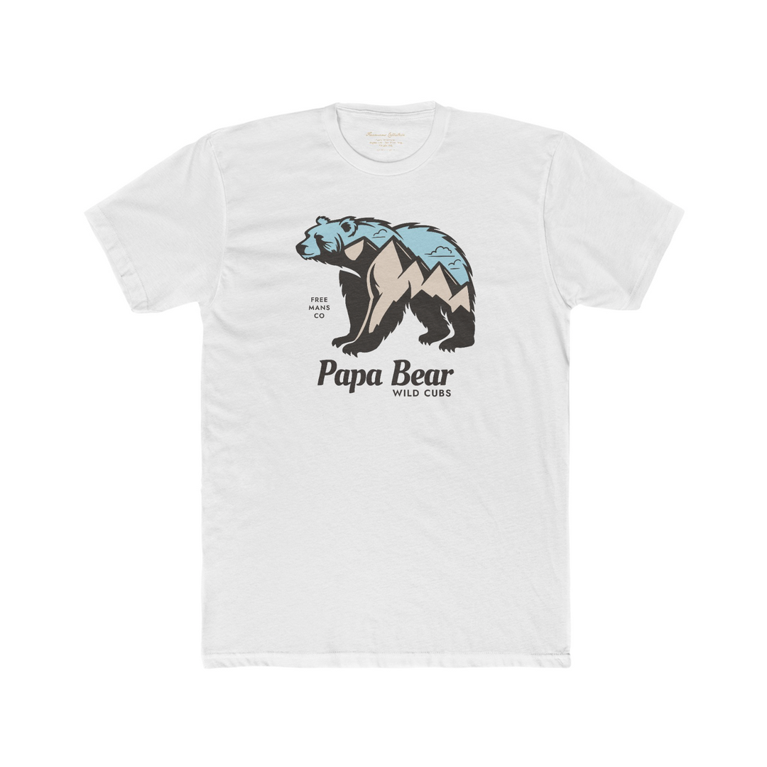 Wild Cubs - Papa Bear - Cotton Tee