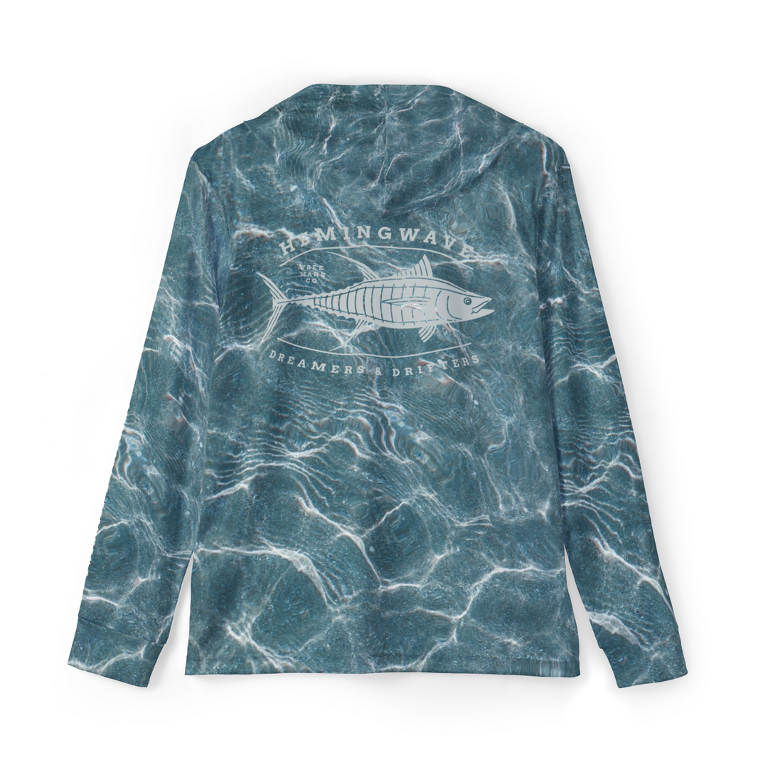 Hemingwave - Chasing Tuna Sunshirt - Ocean Camo