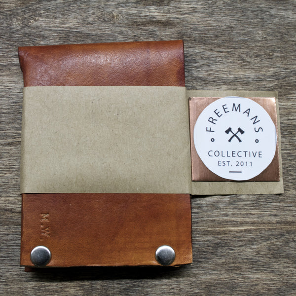 American Crafted Leather Bi-Fold Wallet