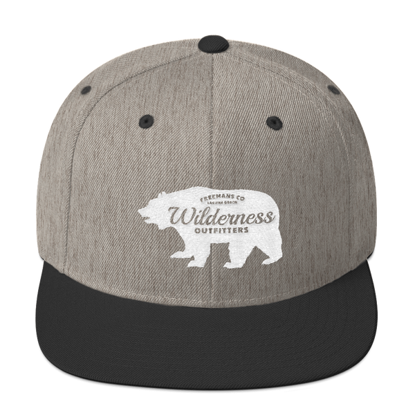 Grizzly Bear Snapback Hat